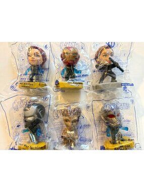 Avengers Marvel McDonalds Happy Meal Toy NEW Sealed 2019 Lot of 6